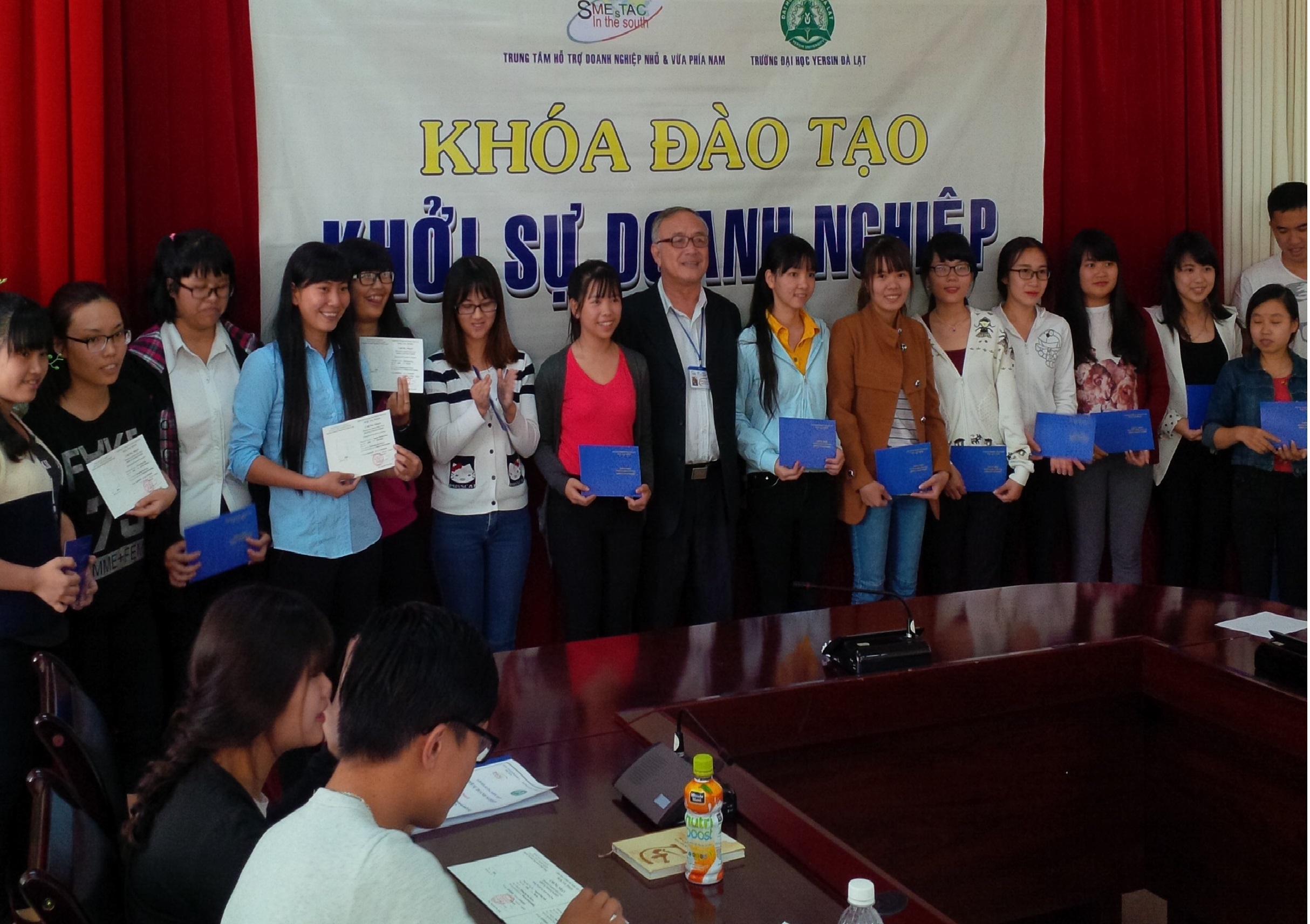 Tổ chức khóa đào tạo Khởi sự doanh nghiệp cho sinh viên trường Đại học Đà Lạt