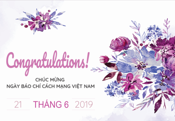 Chúc mừng Ngày Báo chí Cách mạng Việt Nam 21.6