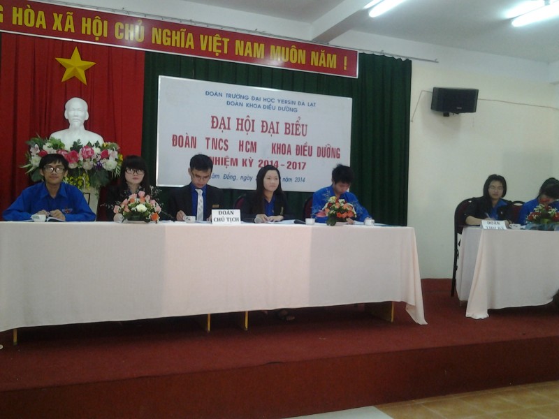 Đoàn khoa Điều dưỡng tổ chức Đại hội nhiệm kỳ 2014 – 2017