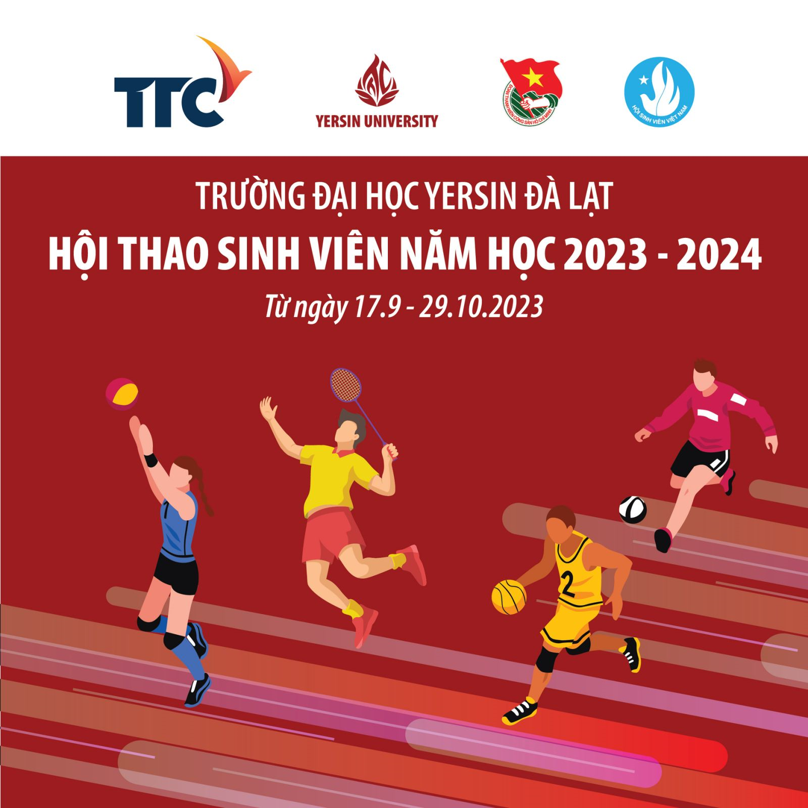 YERSINERS ĐÃ SẴN SÀNG CHO HỘI THAO SINH VIÊN NĂM HỌC 2023 – 2024