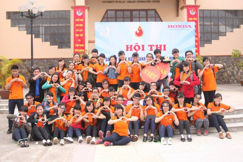 Sinh viên trường Đại học Yersin Đà Lạt với ngày hội văn hóa giao thông năm 2014