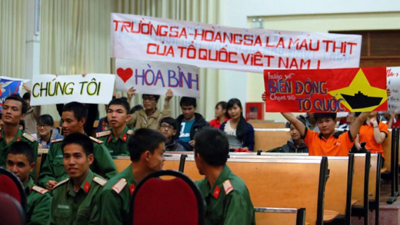 Clip chương trình chung sức bảo vệ chủ quyền biển Đông và chung kết cuộc thi Yersins Wisdom 2014