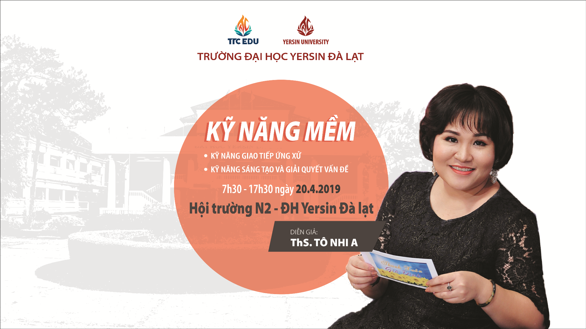 Kế hoạch tổ chức khóa học kỹ năng mềm cho sinh viên Yersin