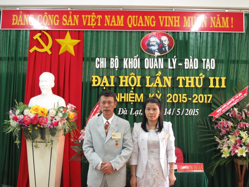 Đại hội chi bộ khối Quản lý đào tạo lần thứ III, nhiệm kỳ 2015 – 2017