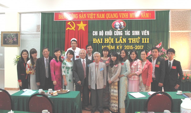 Chi bộ Công tác Sinh viên tiến hành Đại hội nhiệm kỳ 2015 – 2017
