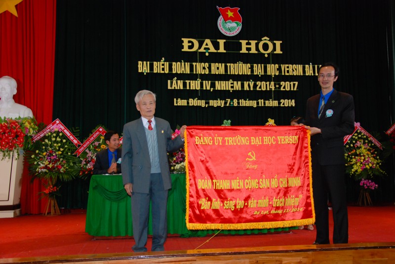 Đại hội Đoàn TNCS HCM trường Đại học Yersin Đà Lạt lần thứ IV nhiệm kỳ 2014 – 2017