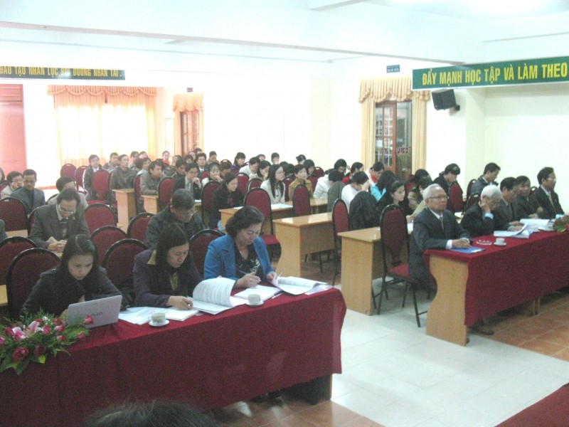 Đại hội Công Đoàn cơ sở lần thứ IV, nhiệm kỳ 2012 – 2015.