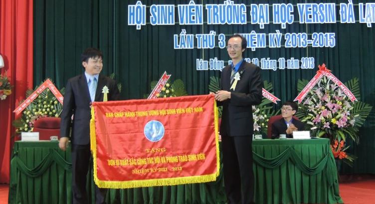 Tổ chức thành công Đại hội đại biểu Hội Sinh viên trường Đại học Yersin Đà Lạt lần thứ III, nhiệm kỳ 2013 – 2015