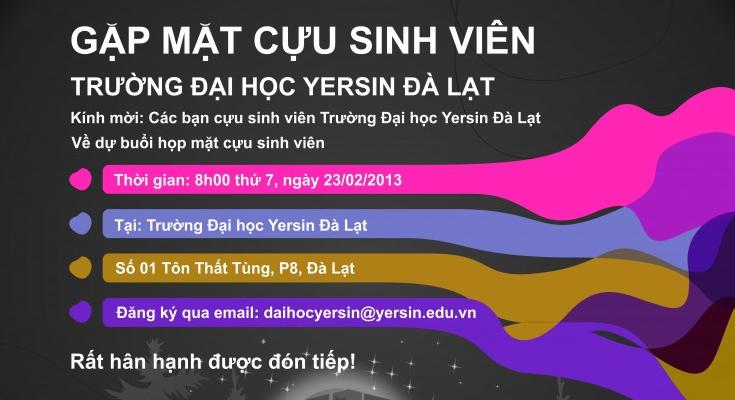 Chương trình gặp mặt Cựu sinh viên Trường Đại học Yersin Đà Lạt