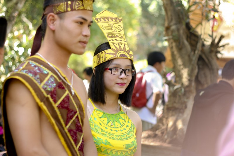 Sinh viên trường Đại học Yersin hướng về nguồn cội nhân ngày Giỗ Tổ Hùng Vương