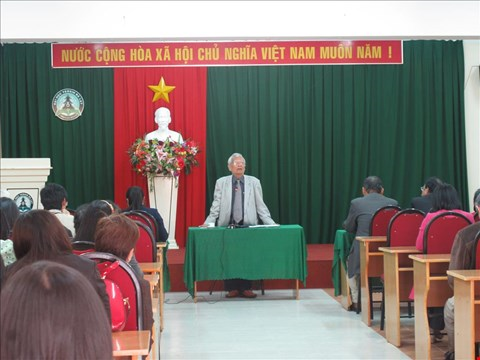 Hội nghị cán bộ, giảng viên bầu đại diện tham gia Hội đồng quản trị