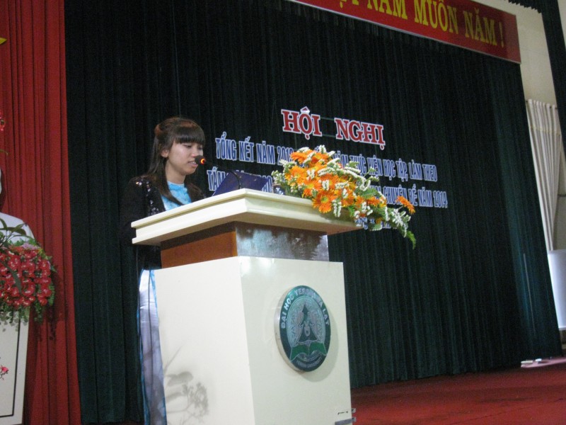 Bài tham luận của SV Trần Võ Di Linh Trong thực hiện việc học tập và làm theo tấm gương đạo đức Hồ Chí Minh