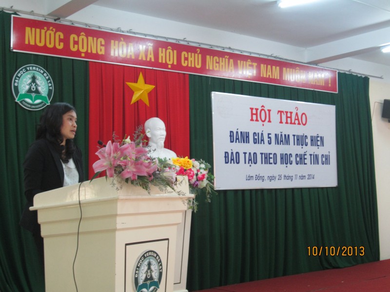 Hội thảo “Đánh giá 5 năm thực hiện đào tạo theo học chế tín chỉ”