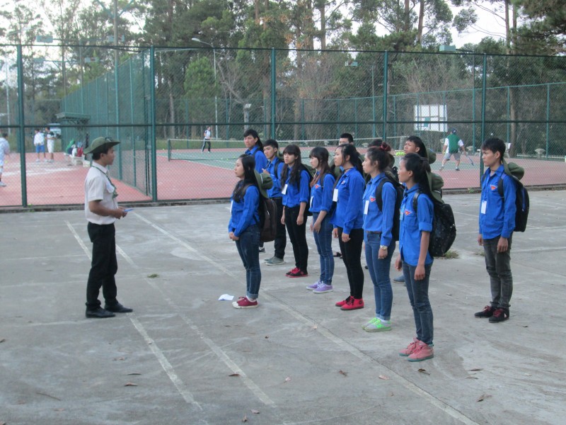 Nhiệt huyết tuổi trẻ Đại học Yersin sục sôi trong Hội trại “Tuổi trẻ giữ nước”