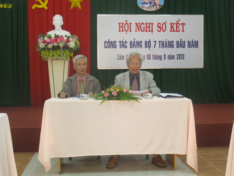 Đảng bộ trường Đại học Yersin Đà Lạt tổ chức Hội nghị 7 tháng đầu năm 2013