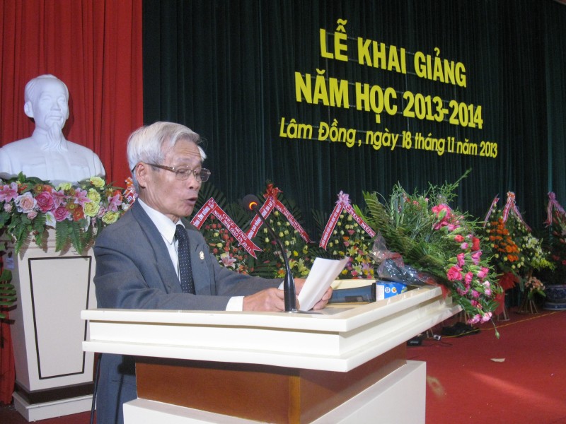 Diễn văn khai giảng năm học 2013 – 2014