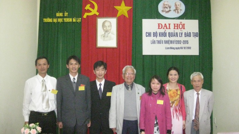 Đại hội Chi bộ khối Quản lý đào tạo, nhiệm kỳ 2012 – 2015