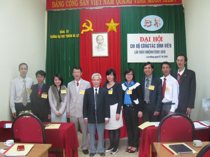 Đại hội Chi bộ Công tác sinh viên nhiệm kỳ 2012 – 2015