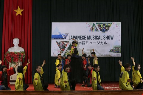 Japanese musical show: Đưa âm nhạc Nhật Bản đến với sinh viên Yersin