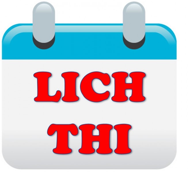 Lịch thi đợt 3, học kỳ II, năm học 2013 – 2014