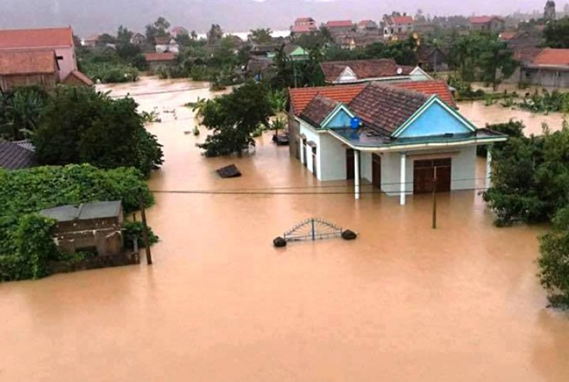 Thông báo đóng góp ủng hộ đồng bào các tỉnh miền Trung khắc phục hậu quả của mưa lũ