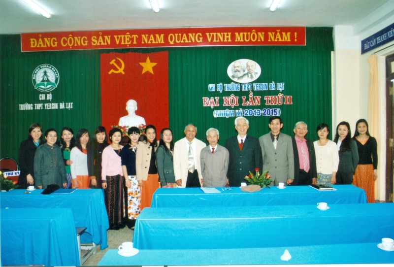 Chi bộ trường Trung học phổ thông Yersin tổ chức đại hội lần thứ 2 (nhiệm kỳ 2013 – 2015)