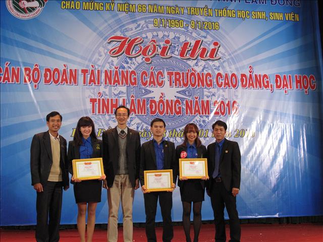 Trường Đại học Yersin Đà Lạt đạt giải Nhất Hội thi “Cán bộ Đoàn tài năng – 2016”