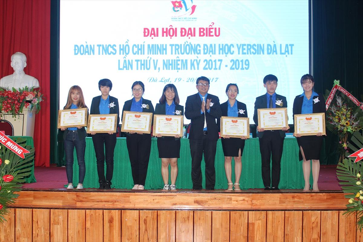 Đại hội Đoàn TNCS HCM trường Đại học Yersin Đà Lạt lần thứ V nhiệm kỳ 2017 – 2019