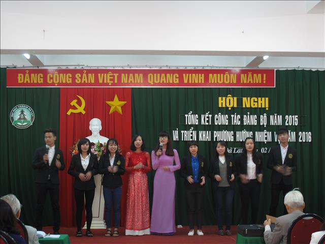 Hội nghị tổng kết công tác Đảng năm 2015 và phương hướng năm 2016