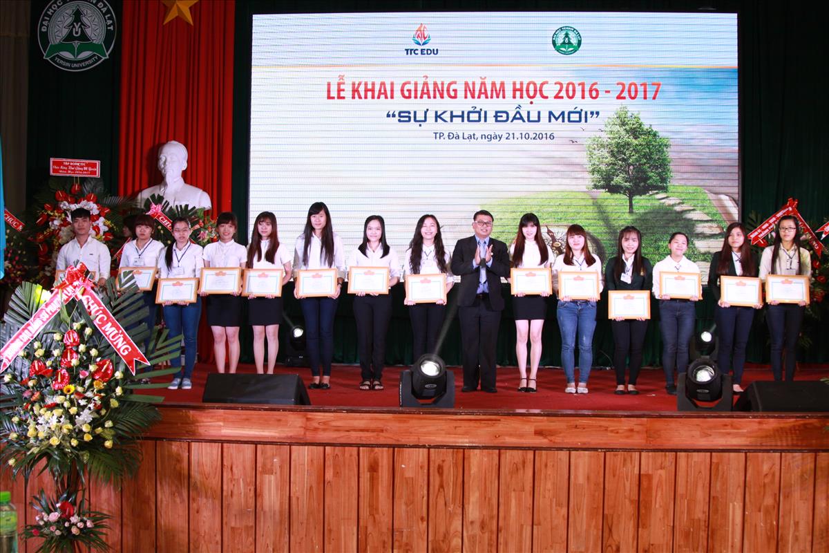 Lễ khai giảng năm học 2016 – 2017: Sự khởi đầu mới