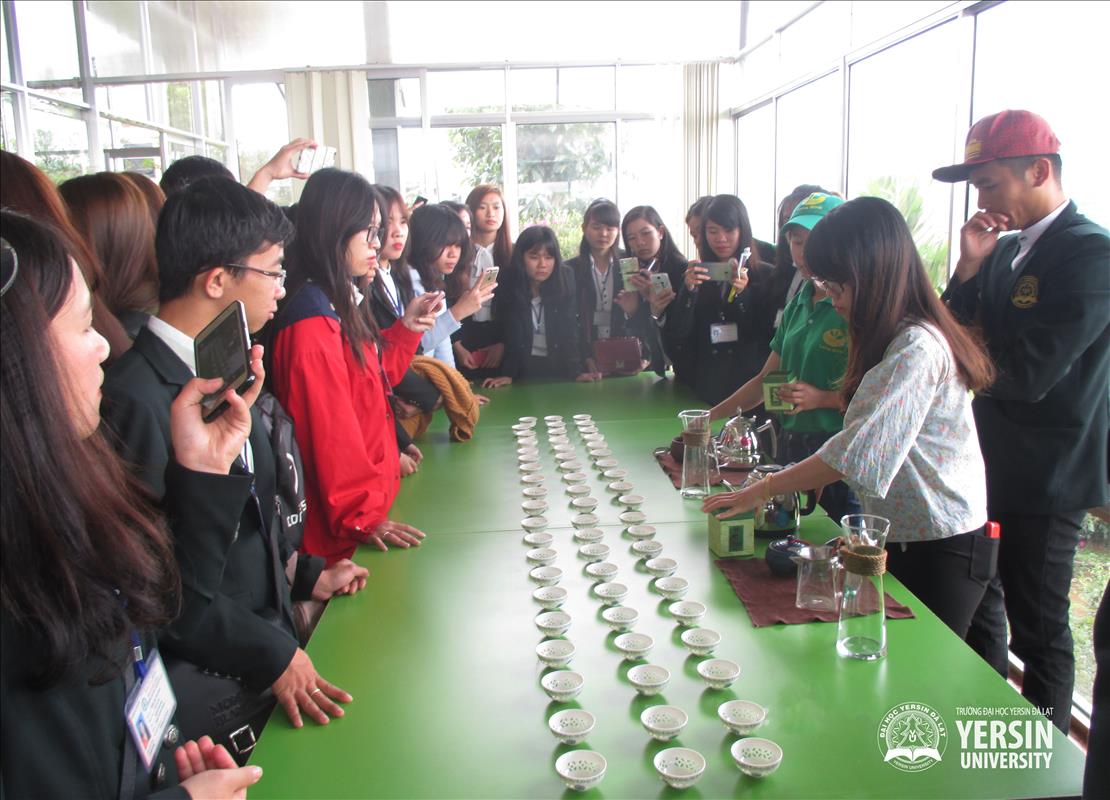 Sinh viên Quản trị kinh doanh K13 đi thực tế doanh nghiệp