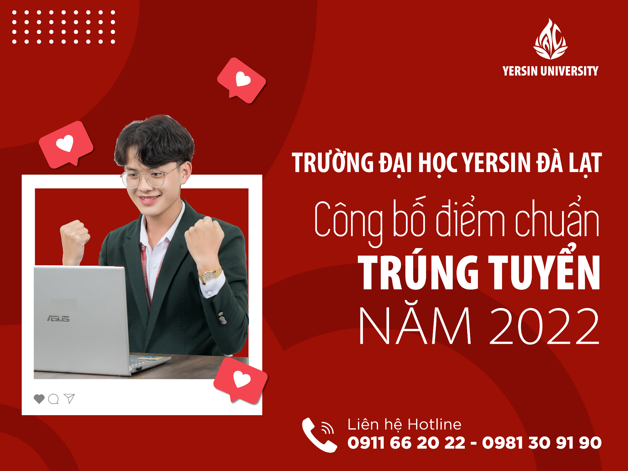 Điểm chuẩn trúng tuyển năm 2022 và hướng dẫn xác nhận nhập học