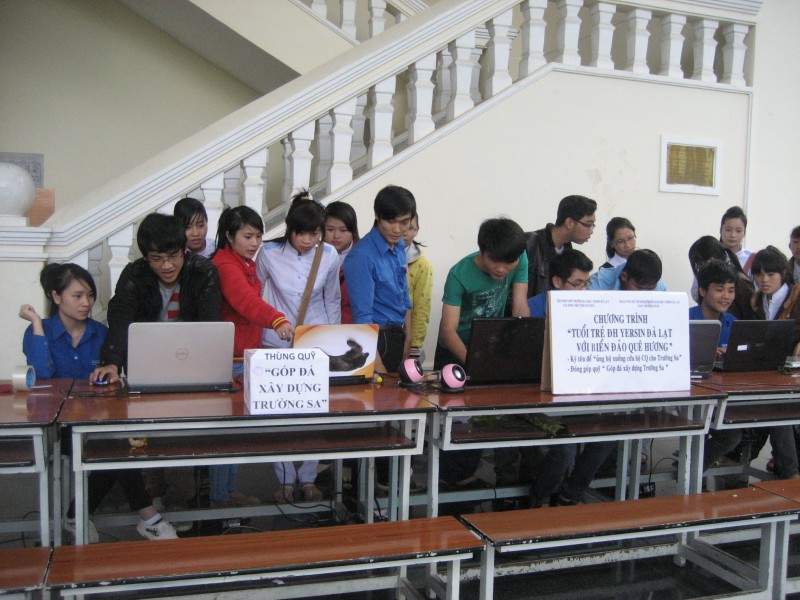 Chương trình “Tuổi trẻ Đại học Yersin với biển đảo quê hương”