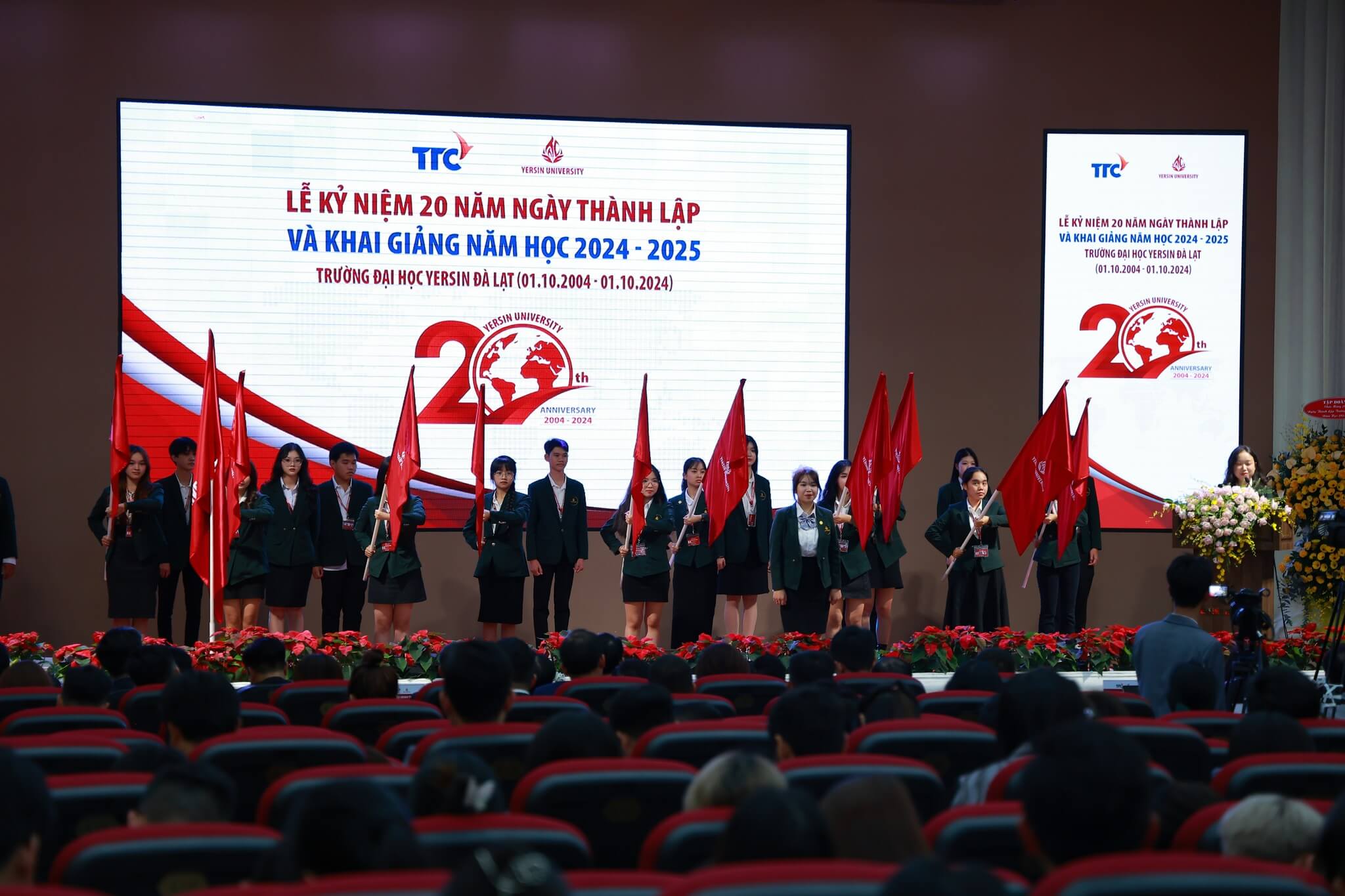 Lễ kỉ niệm 20 năm thành lập trường và khai giảng năm học 2023 – 2024