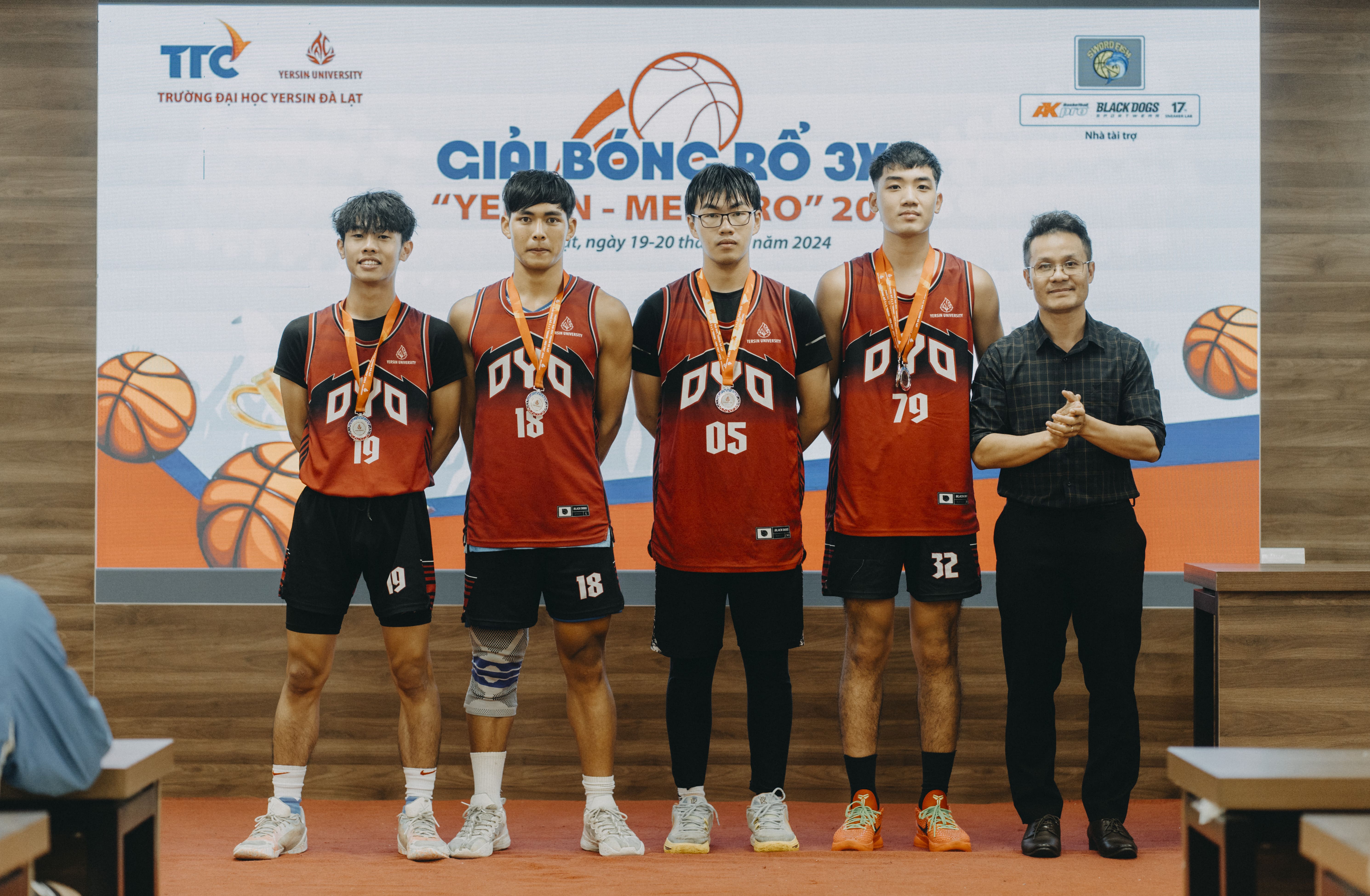 Mãn nhãn với giải Bóng rổ 3×3 “Yersin – Men Pro” 2024