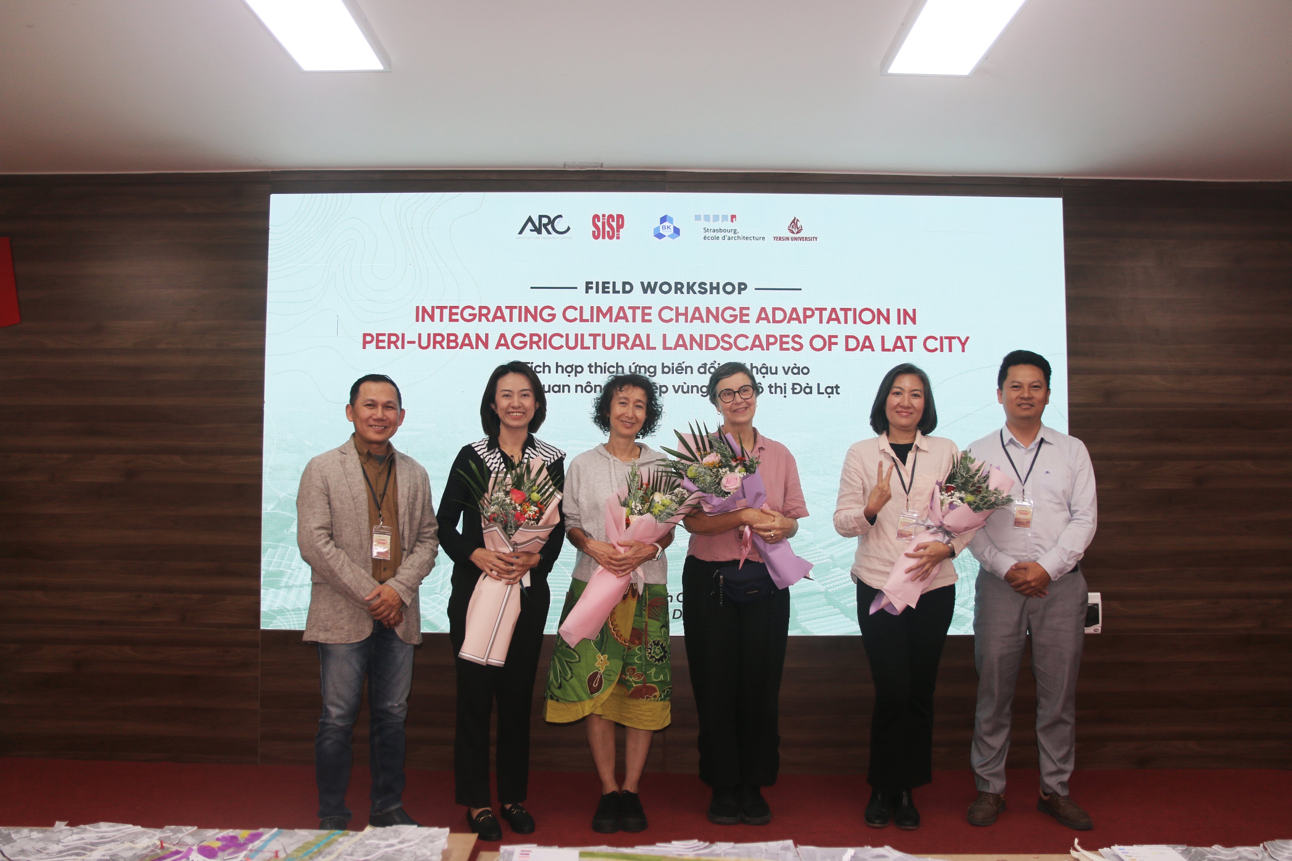 Khoa Kiến trúc và Mỹ thuật công nghiệp tổ chức bế mạc workshop quốc tế “Organization Dalat”