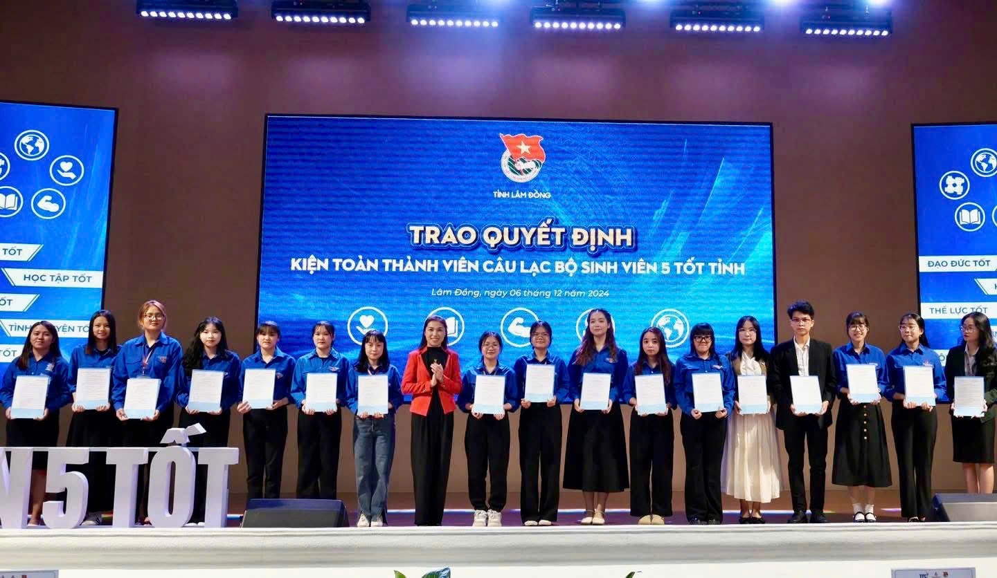 Chương trình giao lưu – Phát triển phong trào nghiên cứu khoa học và “Sinh viên 5 tốt” tại YersinUni