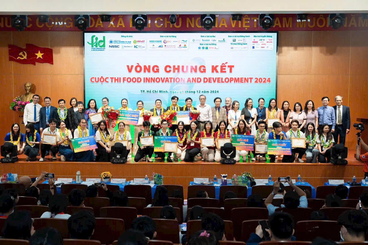 Dự án của YersinUni xuất sắc đạt giải Ba tại “Food Innovation and Development 2024”