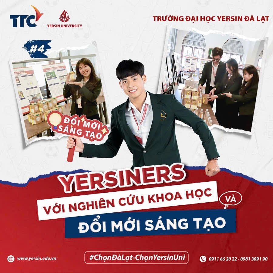 Yersiners được thúc đẩy nghiên cứu khoa học và đổi mới sáng tạo