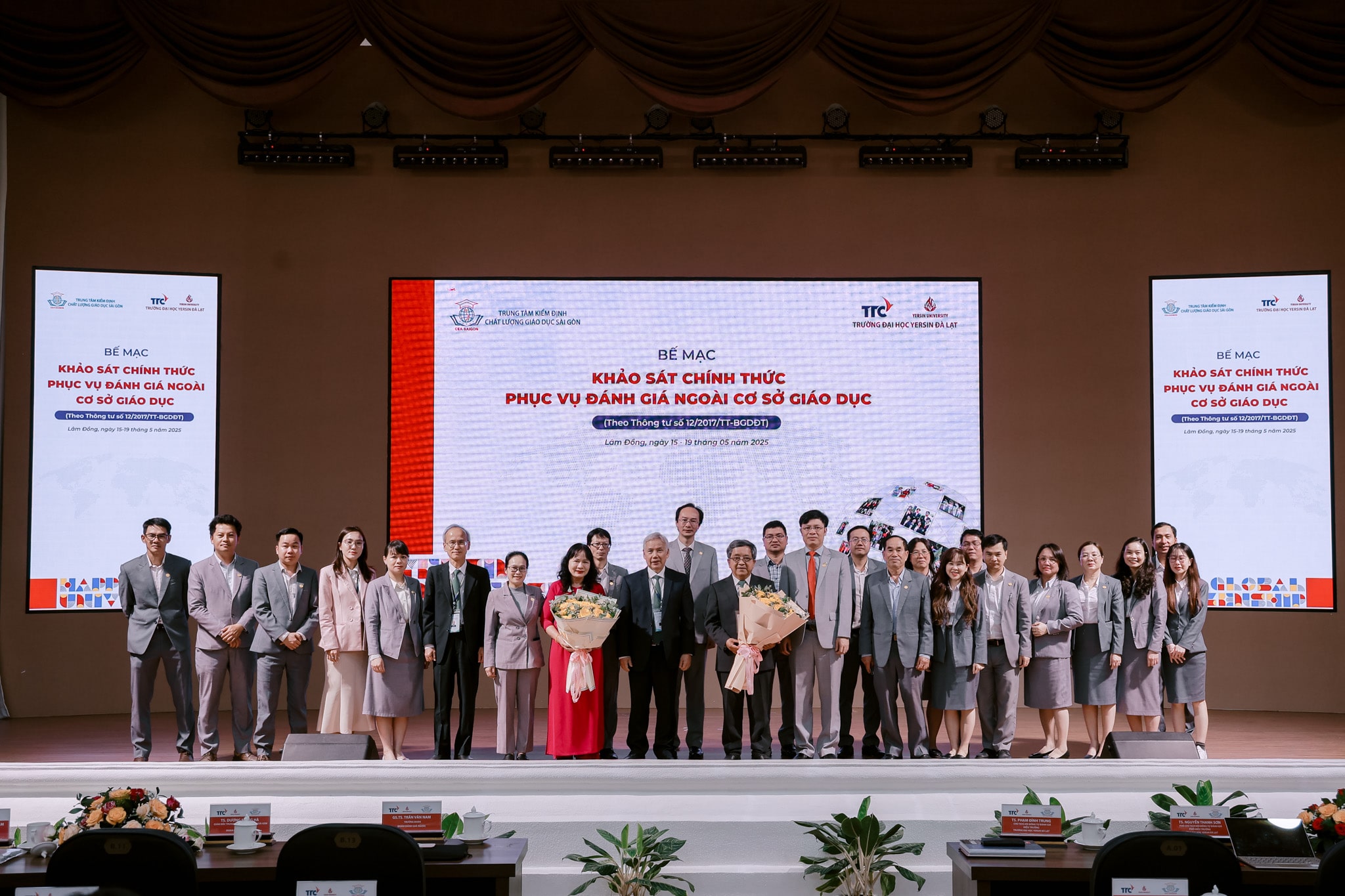 Bế mạc Kiểm định chất lượng giáo dục chu kỳ 2 của YersinUni