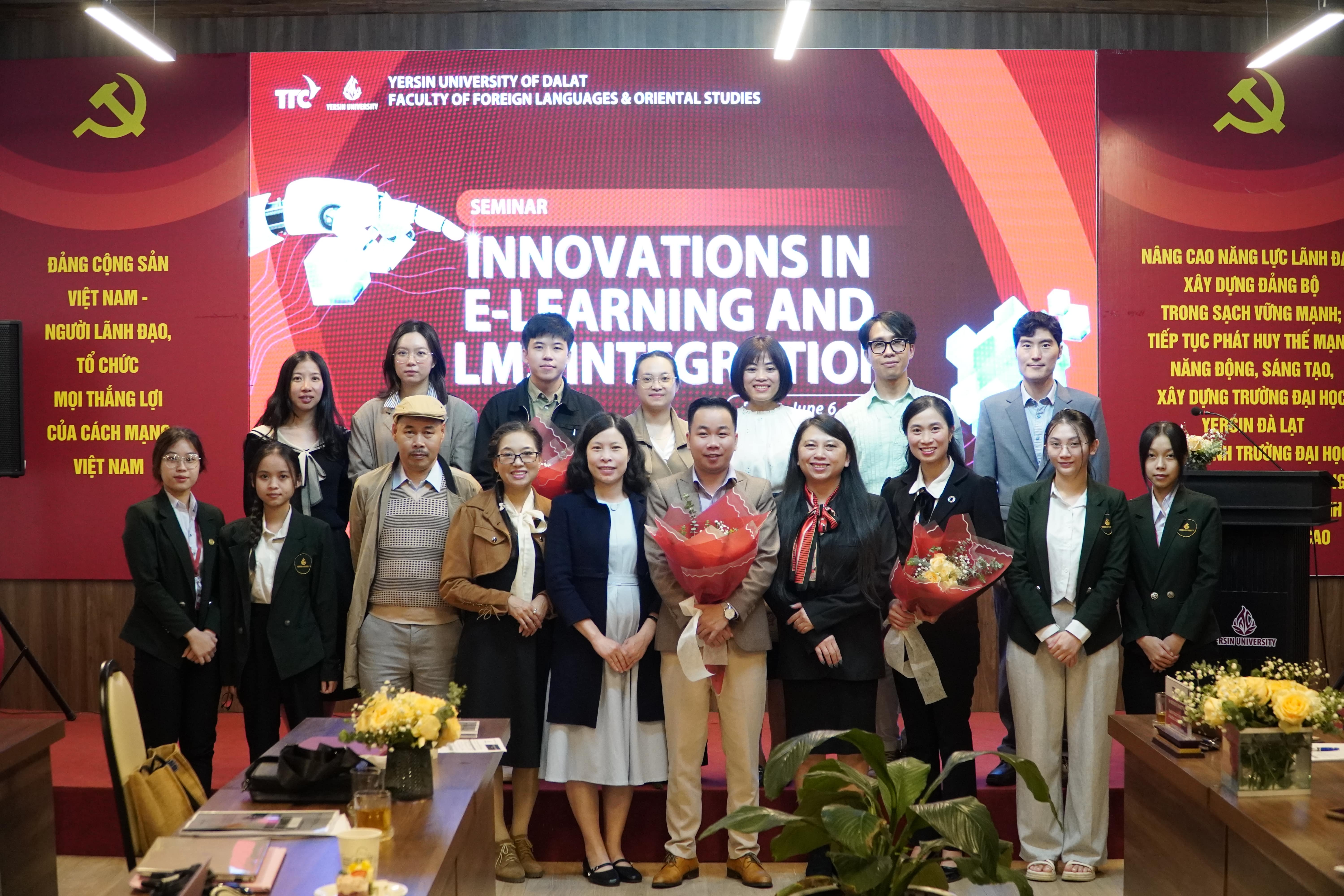 Khoa Ngoại ngữ – Đông phương học YersinUni tổ chức Hội thảo khoa học 2025