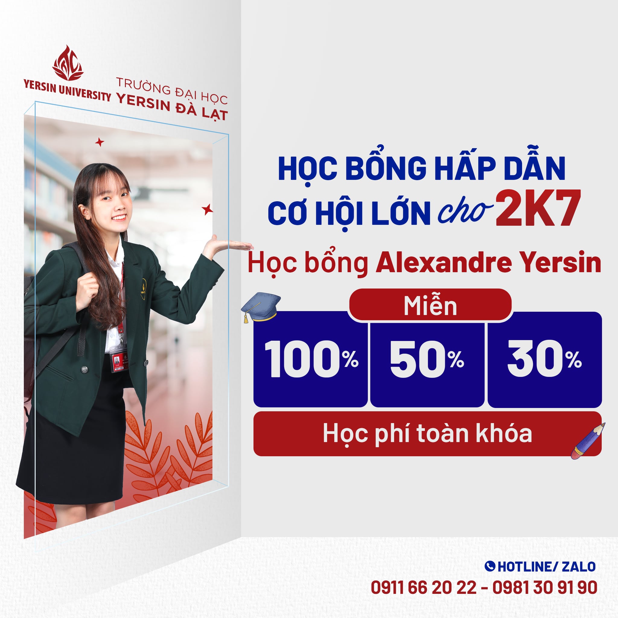 Học bổng Alexandre Yersin – “Cánh cửa vàng” dẫn lối tương lai