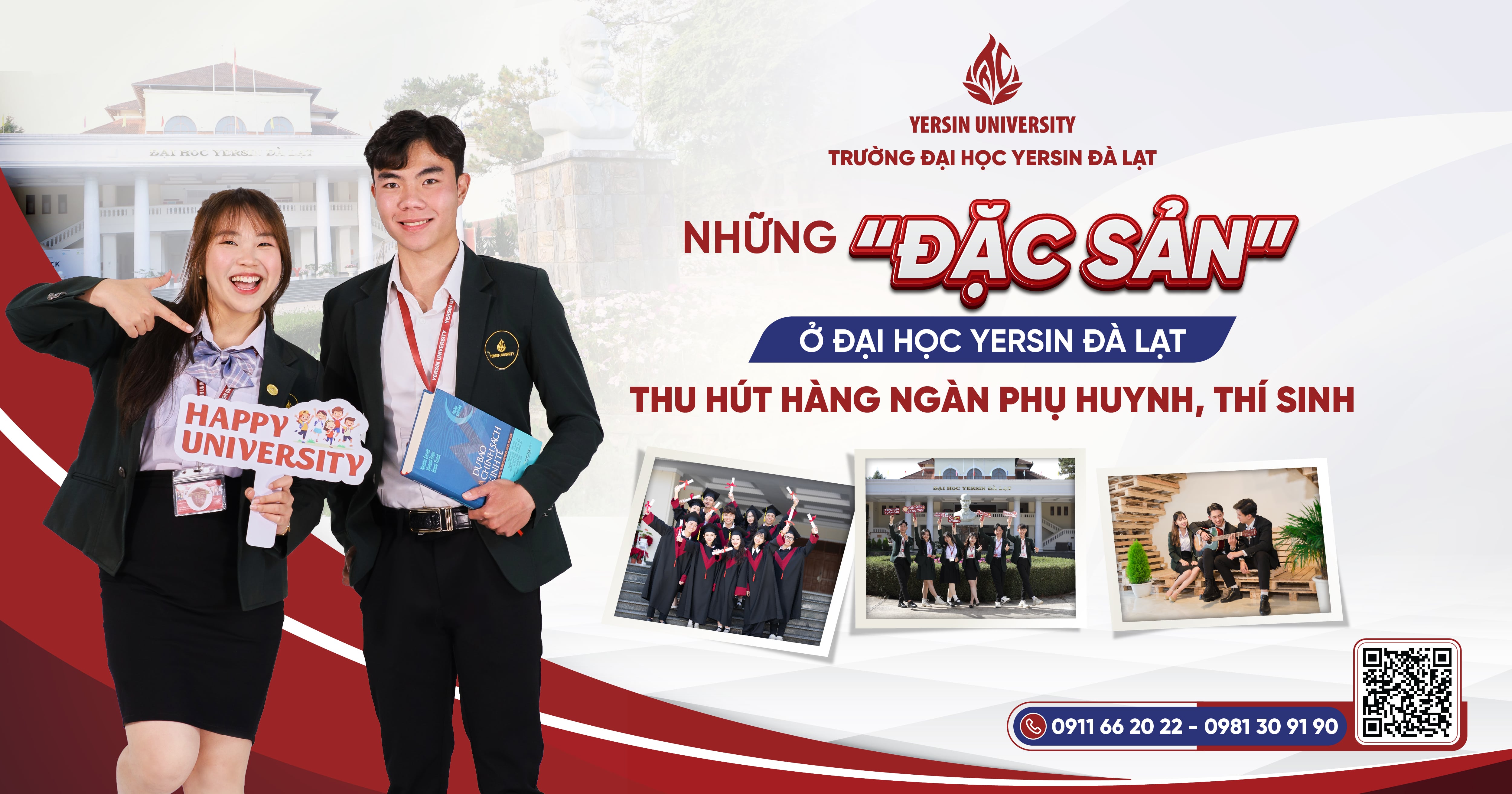 Những “đặc sản” ở YersinUni thu hút hàng ngàn phụ huynh, học sinh