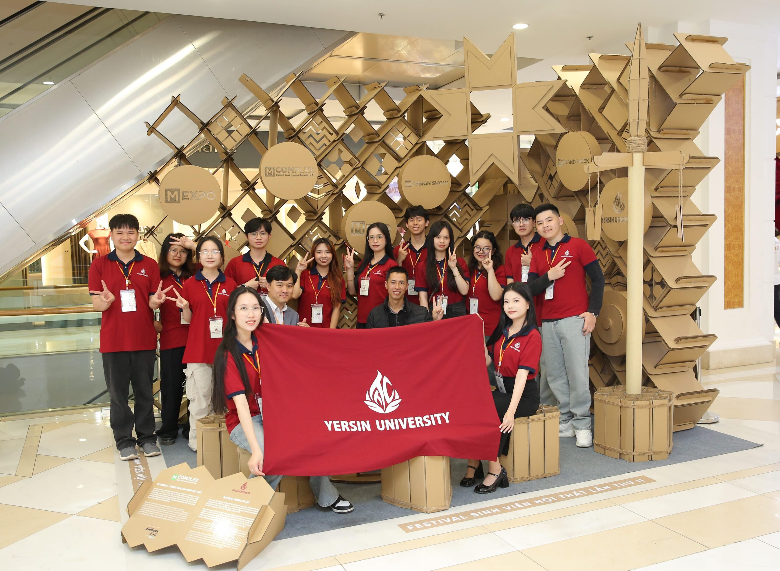 YersinUni ghi dấu tại Liên hoan Sinh viên Nội thất lần thứ II – 2025