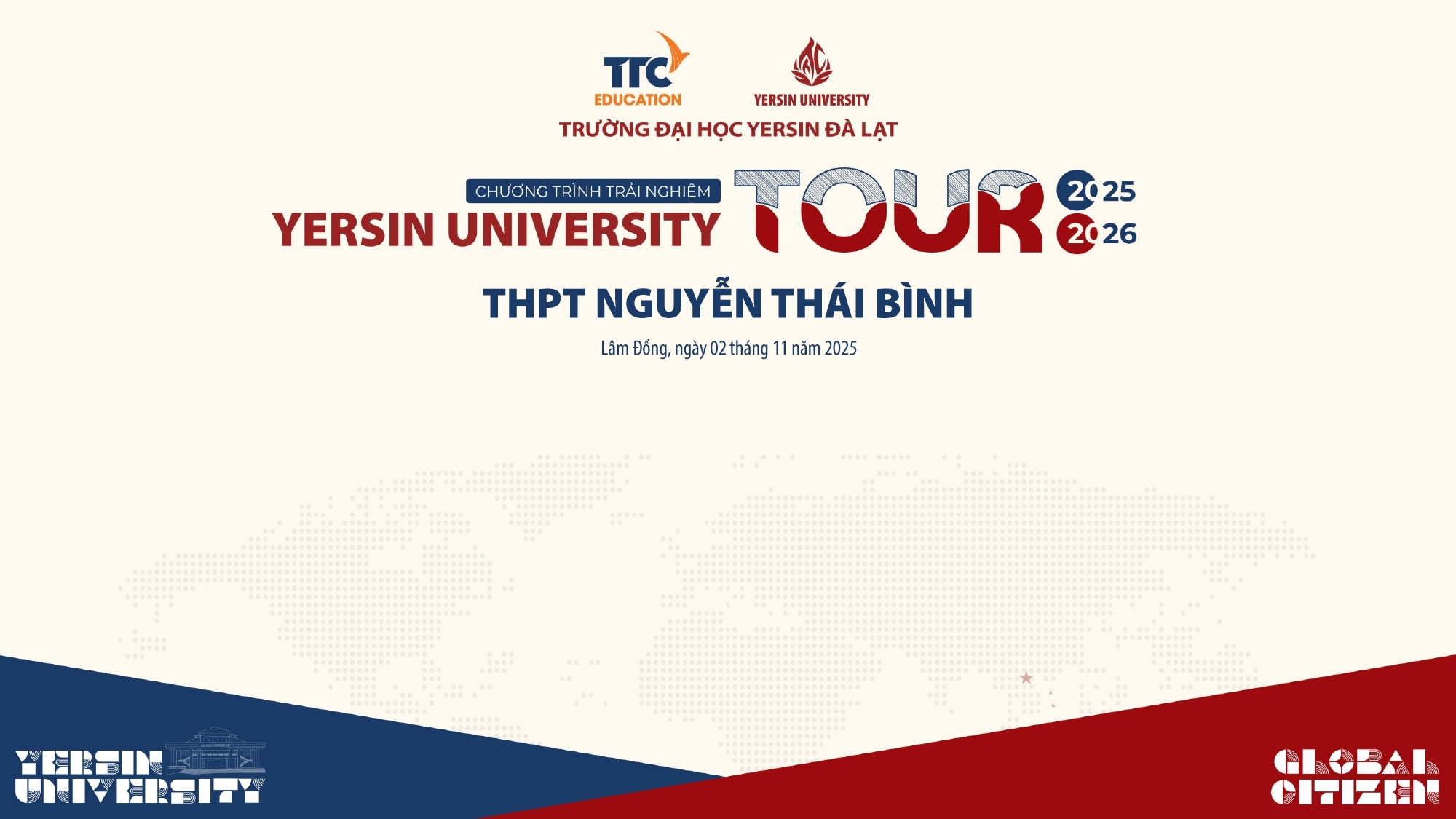 Chương trình trải nghiệm Yersin University Tour –  Trường THPT Nguyễn Thái Bình