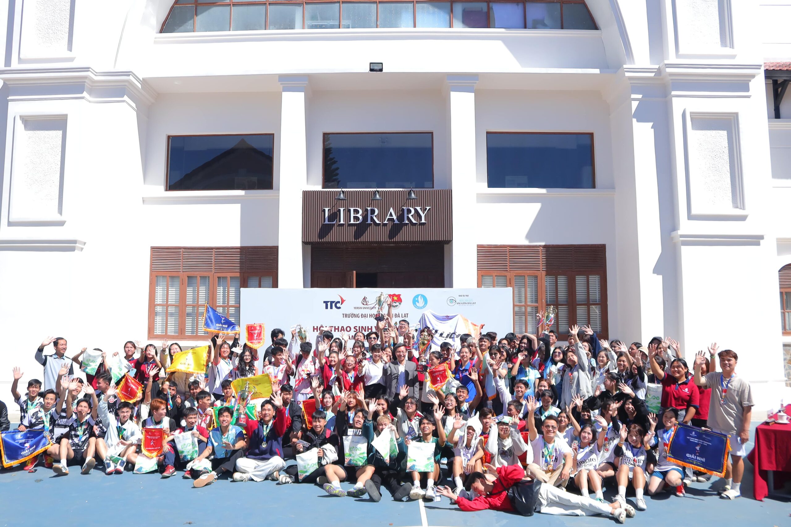 Bế mạc Hội thao Sinh viên YersinUni năm học 2025 – 2026