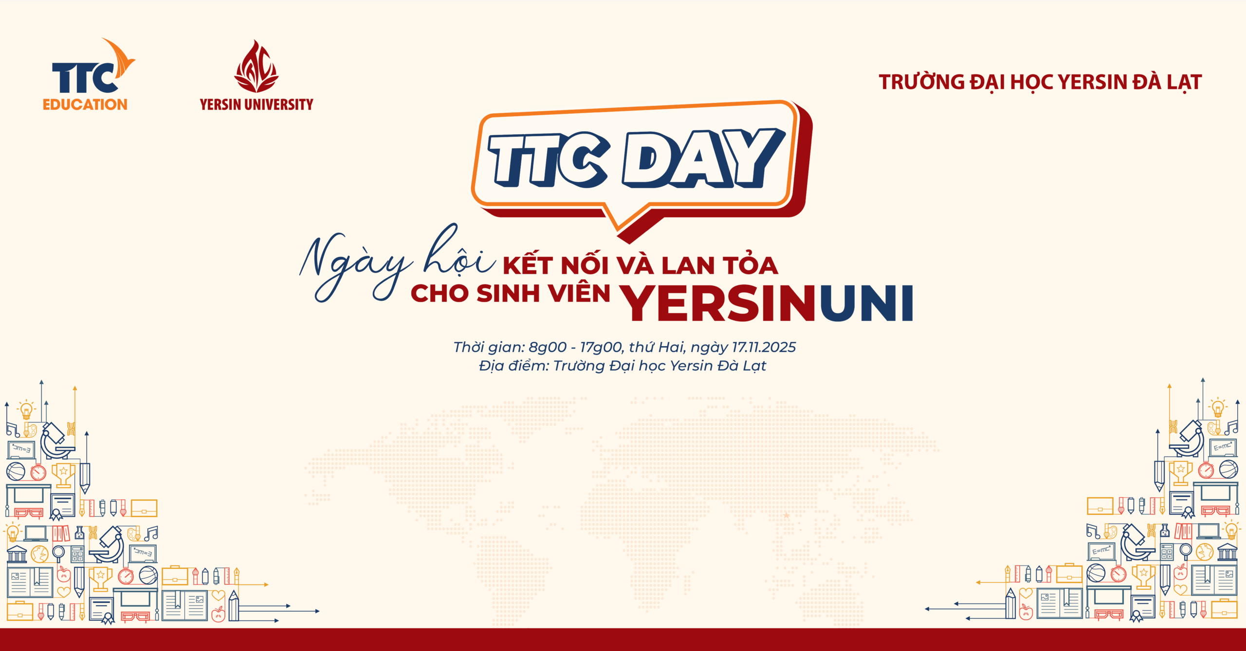 Chương trình “TTC Day – Ngày hội kết nối và lan tỏa” năm 2025 tại YersinUni