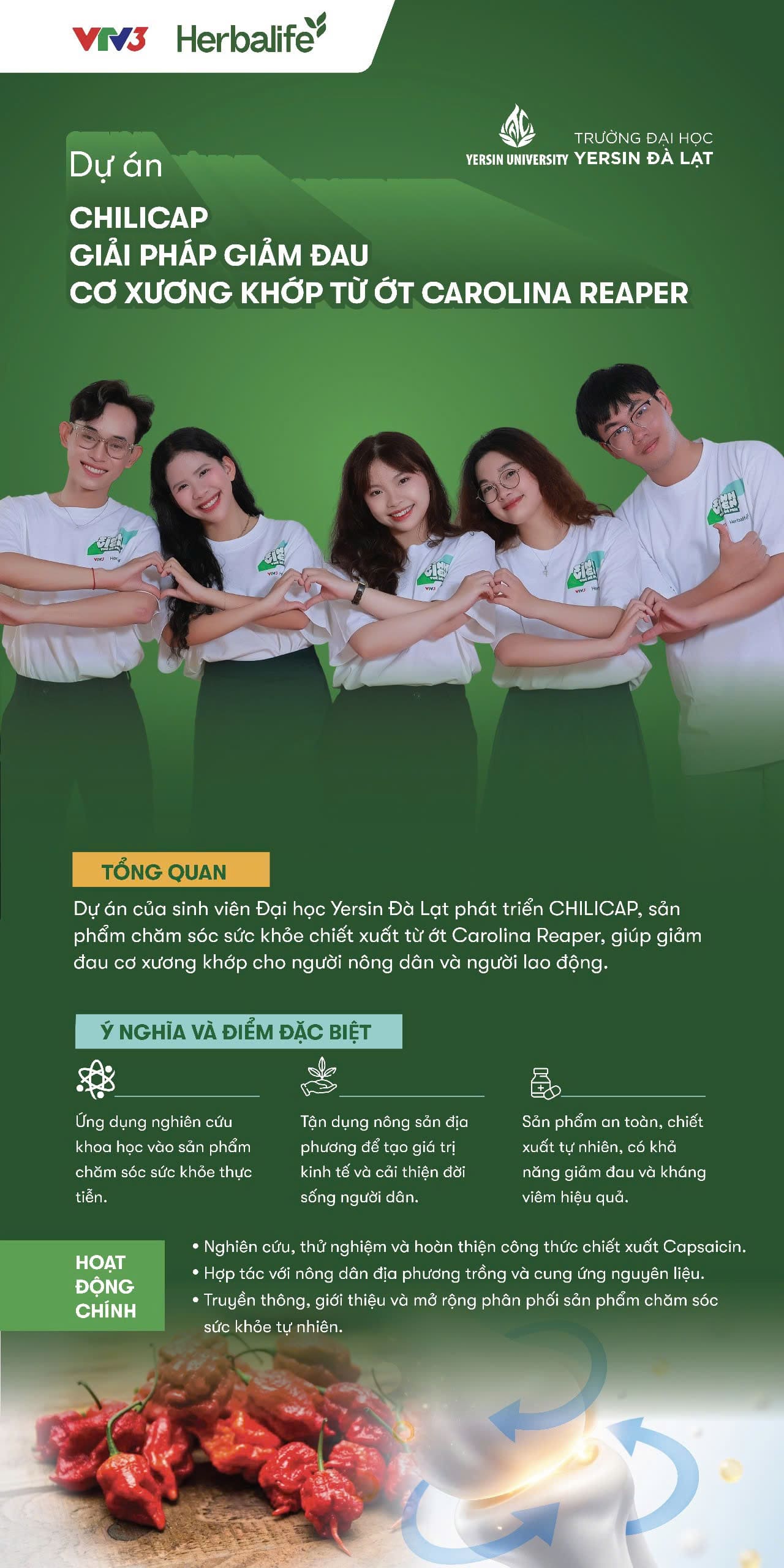 YersinUni tham gia chương trình “Sinh viên thế hệ mới 2025”