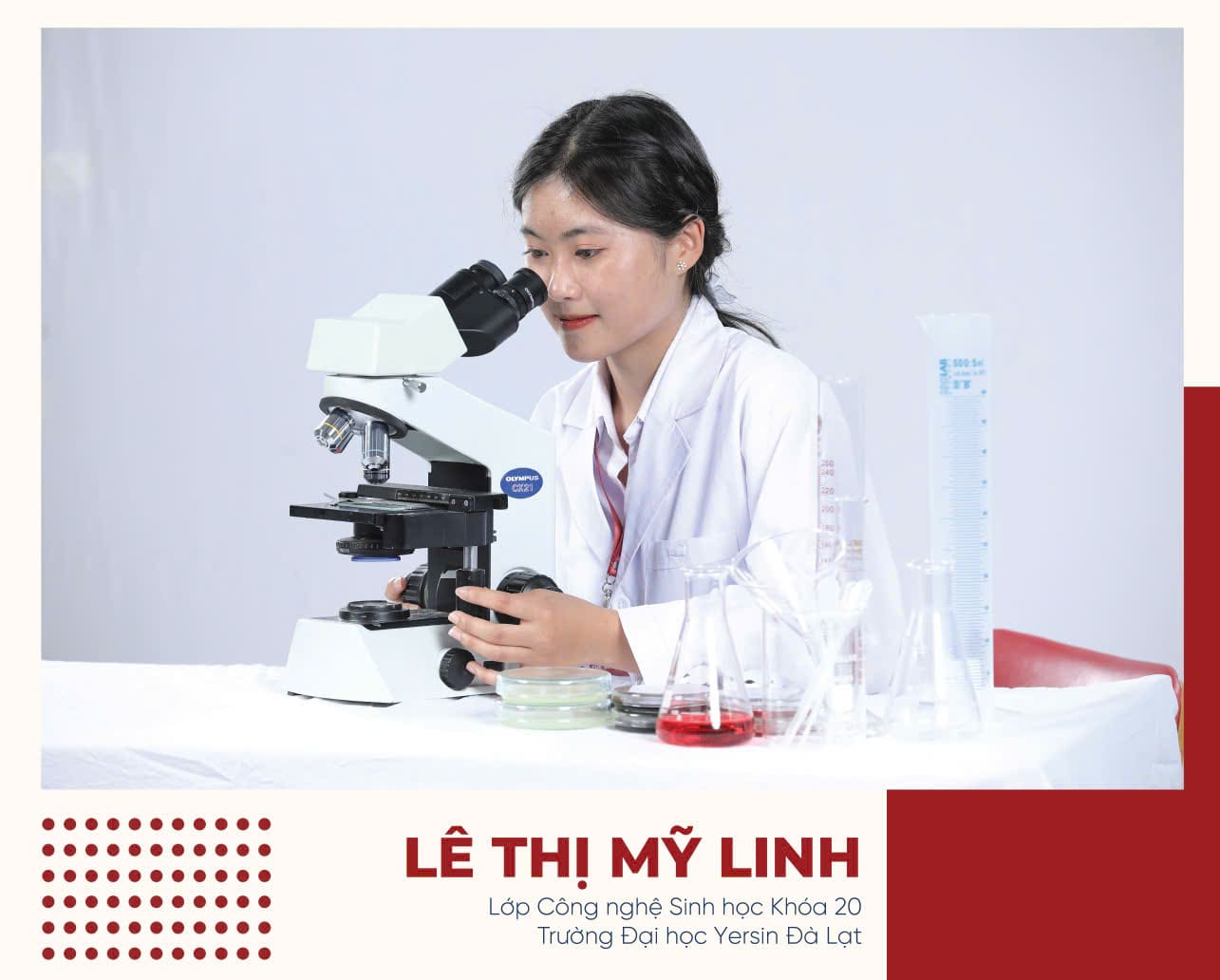 Lê Thị Mỹ Linh – Yersiner đam mê nghiên cứu khoa học tại YersinUni