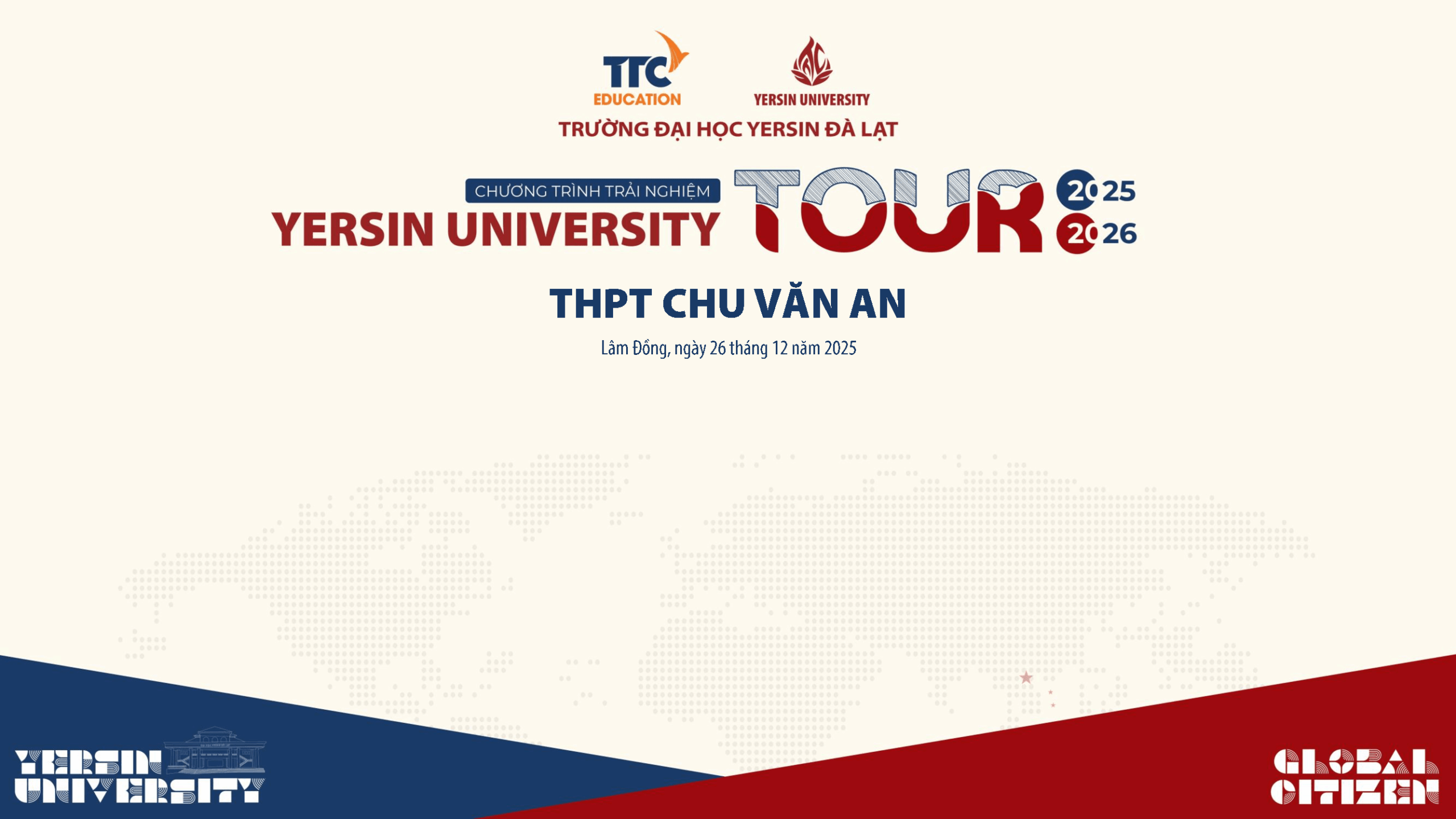 Chương trình trải nghiệm Yersin University Tour – Trường THPT Chu Văn An